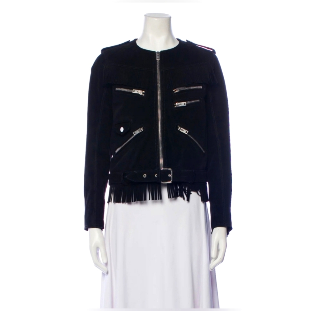 The Kooples Black Leather Jacket